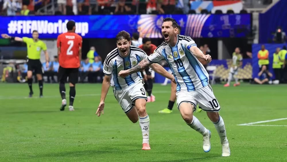 Argentina ngược dòng ngoạn mục trước Ai Cập Argentina ngược dòng ngoạn mục trước Ai Cập