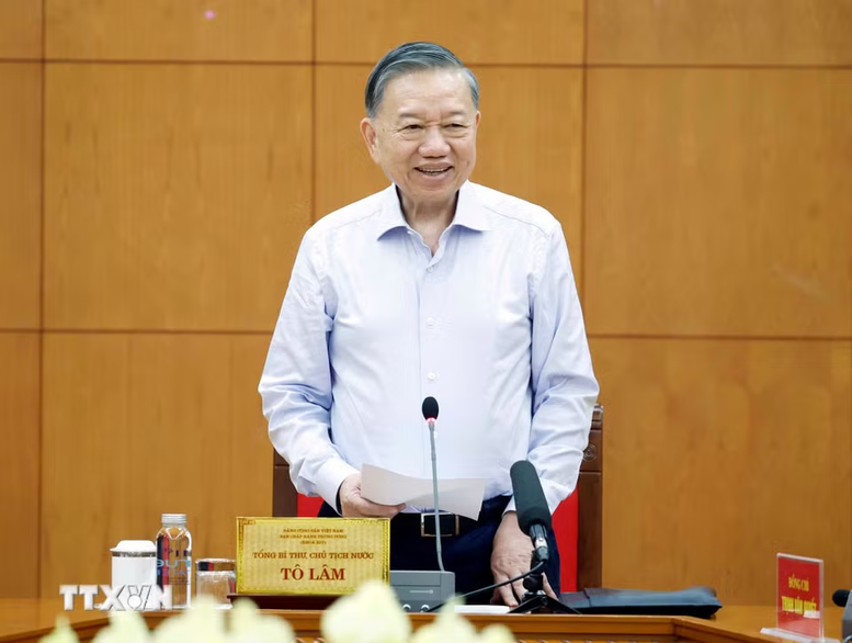 Kết luận của Tổng Bí thư, Chủ tịch nước Tô Lâm về công tác phòng, chống thiên tai Kết luận của Tổng Bí thư, Chủ tịch nước Tô Lâm về công tác phòng, chống thiên tai