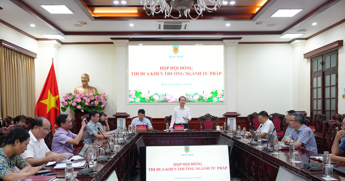 Đề nghị khen thưởng cấp Nhà nước đối với 128 tập thể, cá nhân ngành Tư pháp