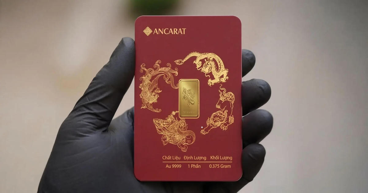 Giá vàng thế giới và trong nước cùng tăng ngày 6/8
