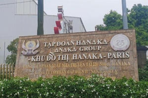 Tập đoàn Hanaka bị xử phạt gần 100 triệu đồng do vi phạm báo cáo về tài chính