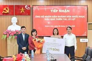 KDI Holdings hỗ trợ 1 tỷ đồng đến đồng bào bị ảnh hưởng lũ lụt tại Khánh Hòa