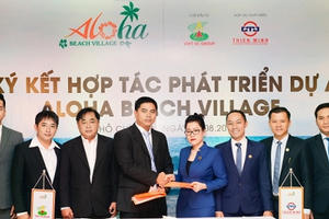 Thiên Minh và Viêt Úc bắt tay nhau phát triển giai đoạn 2 dự án Aloha Beach Village