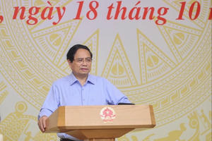 Thủ tướng: Giải ngân vốn đầu tư công vừa là chức trách nhiệm vụ, vừa là lương tâm, đạo đức công vụ của cán bộ