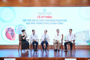 Bệnh viện Đại học Y Dược TP HCM tổ chức Lễ kỷ niệm 100 ca TAVI thành công trao nhịp sống mới cho người bệnh tim mạch