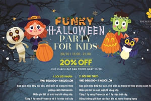 Halloween chất lừ tại khu nghỉ dưỡng bên biển, chọn “Siêu nhân” hay “Phù thủy”