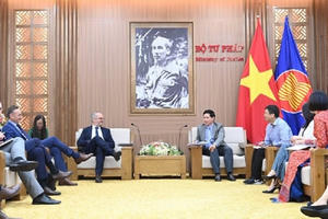 Thúc đẩy quan hệ hợp tác pháp luật giữa Việt Nam - Cộng hòa Pháp