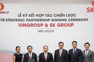 SK Group 'chốt' đầu tư 1 tỷ USD mua cổ phiếu của Vingroup
