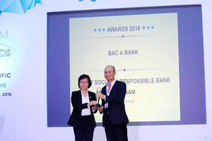 Giải thưởng “Ngân hàng dẫn đầu về trách nhiệm xã hội Việt Nam 2016” thuộc về Bắc Á