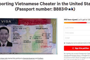 Nhà đầu tư Sky Mining ký tên kêu gọi Mỹ trục xuất ông Lê Minh Tâm