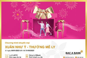 Đón xuân như ý - nhận thưởng mê ly cùng BAC A BANK