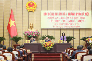 TP Hà Nội phê duyệt, điều chỉnh chủ trương đầu tư 25 dự án đầu tư công