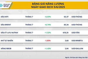 Dòng tiền đầu tư quay lại thị trường hàng hóa nguyên liệu thế giới