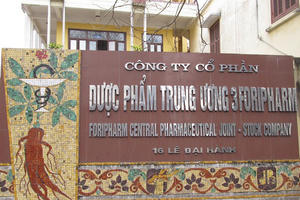 Dược phẩm Trung ương 3 (DP3) dự chi 69 tỷ đồng để trả cổ tức năm 2022 