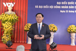 Chủ tịch Quốc hội Vương Đình Huệ: Qua cuộc bầu cử càng thấy được sức mạnh của nhân dân