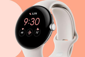 Đồng hồ Google cạnh tranh Apple Watch xuất hiện trong loạt ảnh mới