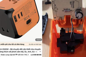 Mua cục sạc 2.500W giá chưa đến 200.000 đồng trên Temu, người dùng nhận được gì?