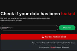 VNG xác nhận thông tin 164 triệu dữ liệu bị rò rỉ 