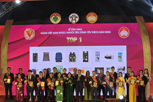 Hà Nội vinh danh 150 sản phẩm, dịch vụ “Hàng Việt Nam được người tiêu dùng yêu thích” 2025