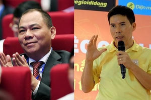Chủ tịch Vingroup Phạm Nhật Vượng, Chủ tịch TGDĐ Nguyễn Đức Tài là người thu nhiều tiền nhất