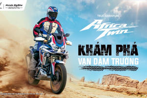 Honda Việt Nam chính thức giới thiệu mẫu xe Africa Twin thế hệ 2023 mới