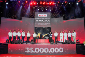 Honda Việt Nam cán mốc 35 triệu xe máy
