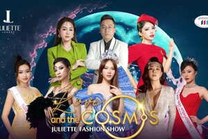 Huỳnh Nguyễn Mai Phương tỏa sáng tại Juliette Fashion Show