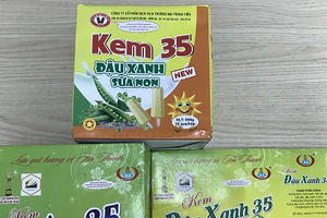 Kem 35 bị nhái nhãn hiệu tràn lan