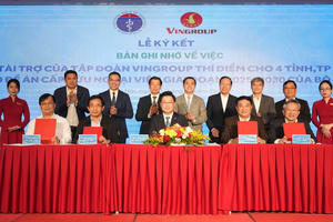Vingroup tài trợ 1.000 tỷ đồng cho 'Đề án cấp cứu ngoại viện cấp quốc gia'