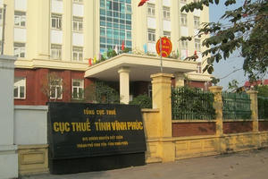 Vĩnh Phúc công khai danh sách các doanh nghiệp nợ hàng trăm tỷ đồng thuế