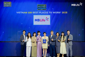 MB Life 3 năm liên tiếp được vinh danh ‘Nơi làm việc tốt nhất Việt Nam’