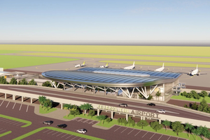 Sân bay Quảng Trị 5.800 tỷ đồng: Hoàn thành sân đỗ và đường công vụ, gấp rút gỡ vướng mặt bằng 2 trường học