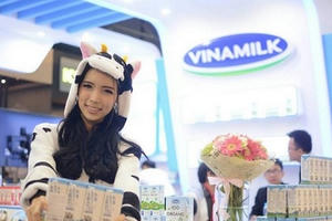 Sản phẩm sữa của Vinamilk ra mắt người tiêu dùng Trung Quốc