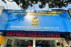 Cạnh tranh không lành mạnh, Công ty Vàng bạc Đá quý Sài Gòn (SJC) bị phạt 200 triệu đồng