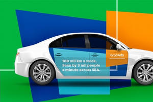 Grab rục rịch lấn sân sang cả bán quảng cáo trên xe, khả năng còn mạnh hơn cả Facebook?