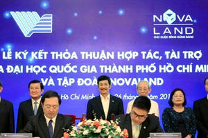 Tập đoàn Novaland hỗ trợ 10 tỷ đồng cho Quỹ phát triển đại học quốc gia TP Hồ Chí Minh