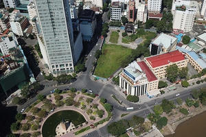 Liên quan sai phạm của ông Nguyễn Hữu Tín: Cận cảnh lô "đất vàng" 2-4-6 Hai Bà Trưng