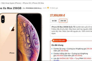 Sau vụ Nhật Cường Mobile: Điện thoại xách tay trầm lắng