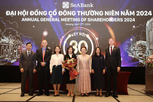 ĐHĐCĐ 2024: SeABank đặt mục tiêu tăng trưởng 28%, tăng vốn điều lệ lên 30.000 tỷ đồng