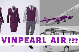 Dân mạng bất ngờ phát hiện màu sắc thương hiệu “nổi bần bật” của hàng hãng không Vinpearl Air nhưng sự thật là gì?