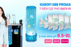 Vì sao máy lọc nước Hydro-ion kiềm Karofi giúp người dùng an tâm sống khỏe?
