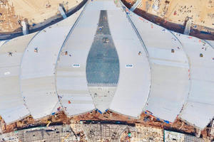 Ghi nhận tại Long Thành 10 ngày trước chuyến bay kỹ thuật đầu tiên