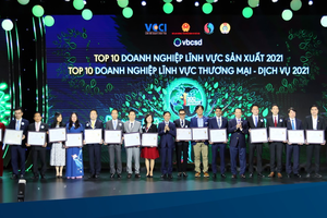 Tập đoàn BRG được vinh danh Top 10 Doanh nghiệp phát triển bền vững Việt Nam 2021 