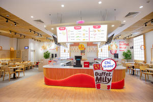 "Đại gia" Acecook mở cửa hàng "Buffet mì ly" đầu tiên tại Việt Nam, giá vào cửa chỉ 10.000 đồng/suất