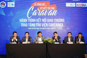 Hội Doanh nhân Trẻ TP HCM sẽ trao 3 thư viện Container cho các em nhỏ tại Long An