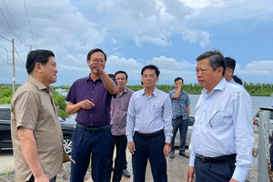 Cà Mau: Tháo gỡ vướng mắc, đẩy nhanh tiến độ Khu nông nghiệp ứng dụng công nghệ cao phát triển tôm