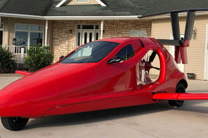 Ô tô bay được phép chạy trên đường