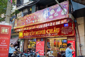 Các cơ sở kinh doanh Vàng bạc đá quý thuộc hệ thống gia đình vàng Bảo Tín