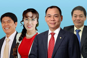 Tổng tài sản của các tỷ phú USD tại Việt Nam đã đạt 19 tỷ USD, lộ diện 3 nhân vật lọt danh sách 1000 người giàu nhất thế giới