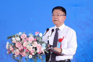 Phó Thủ tướng Lê Thành Long ấn nút khởi công Tổ hợp Thép xanh gần 100.000 tỷ